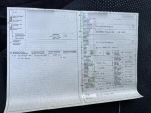 SUBARU Impreza  1.5R Swiss, 107 PS